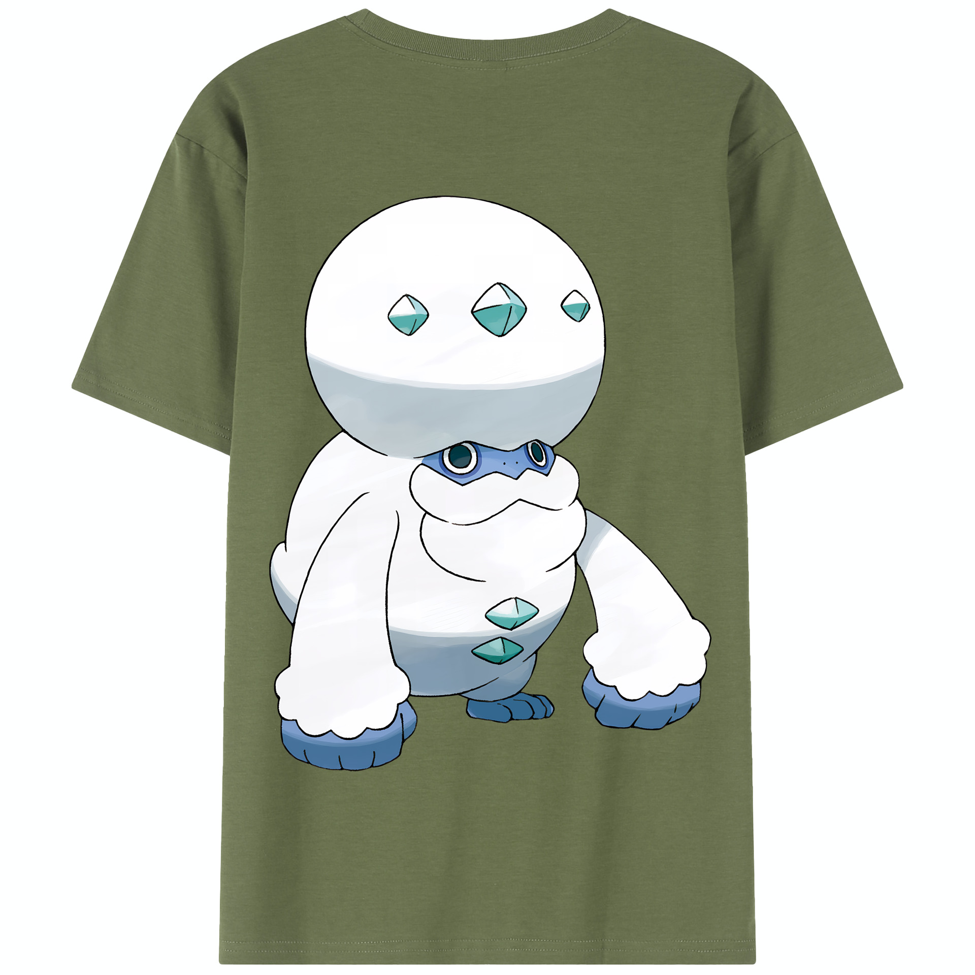 （画像用） ポケットモンスター Pokémon 綿100％半袖Tシャツ（背面プリント）